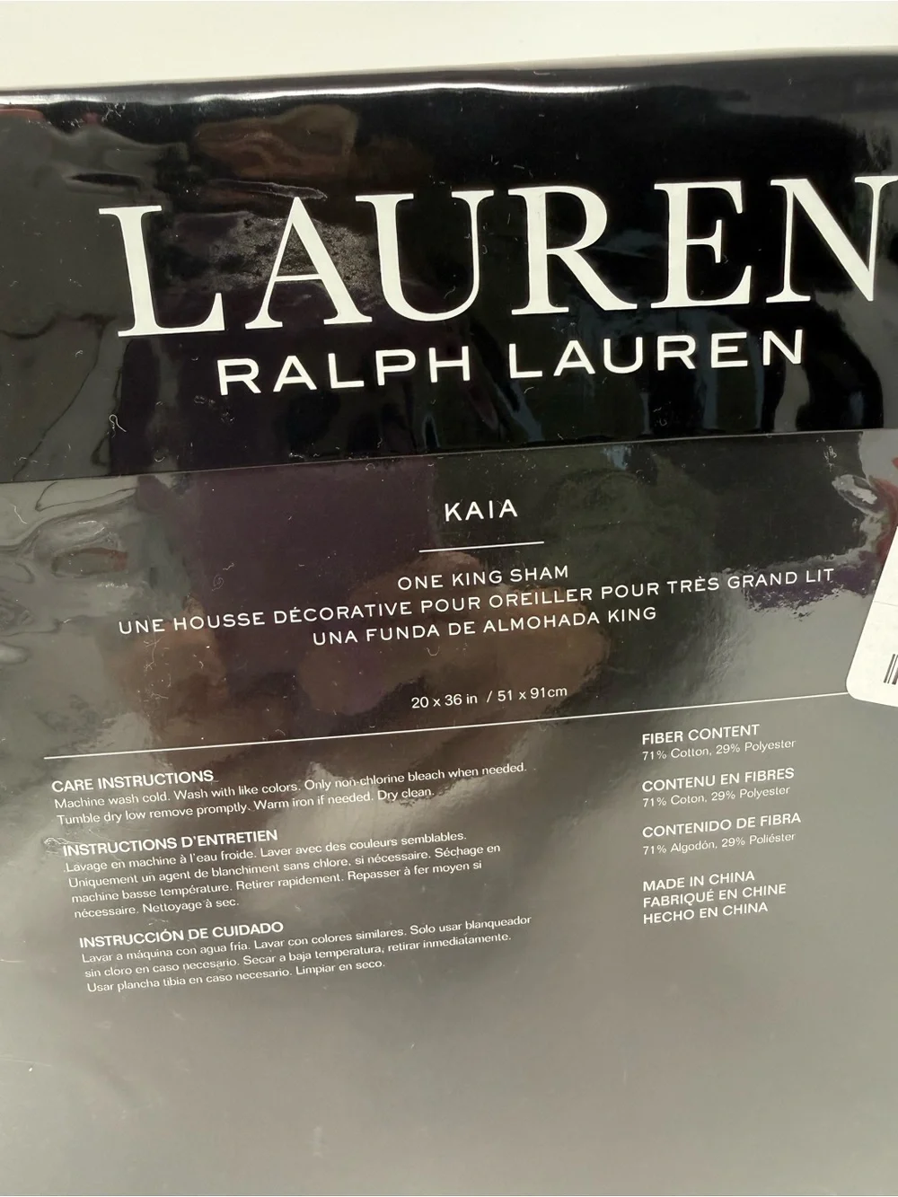 Ralph Lauren Kaia set of 2 King Shams Tan NWT